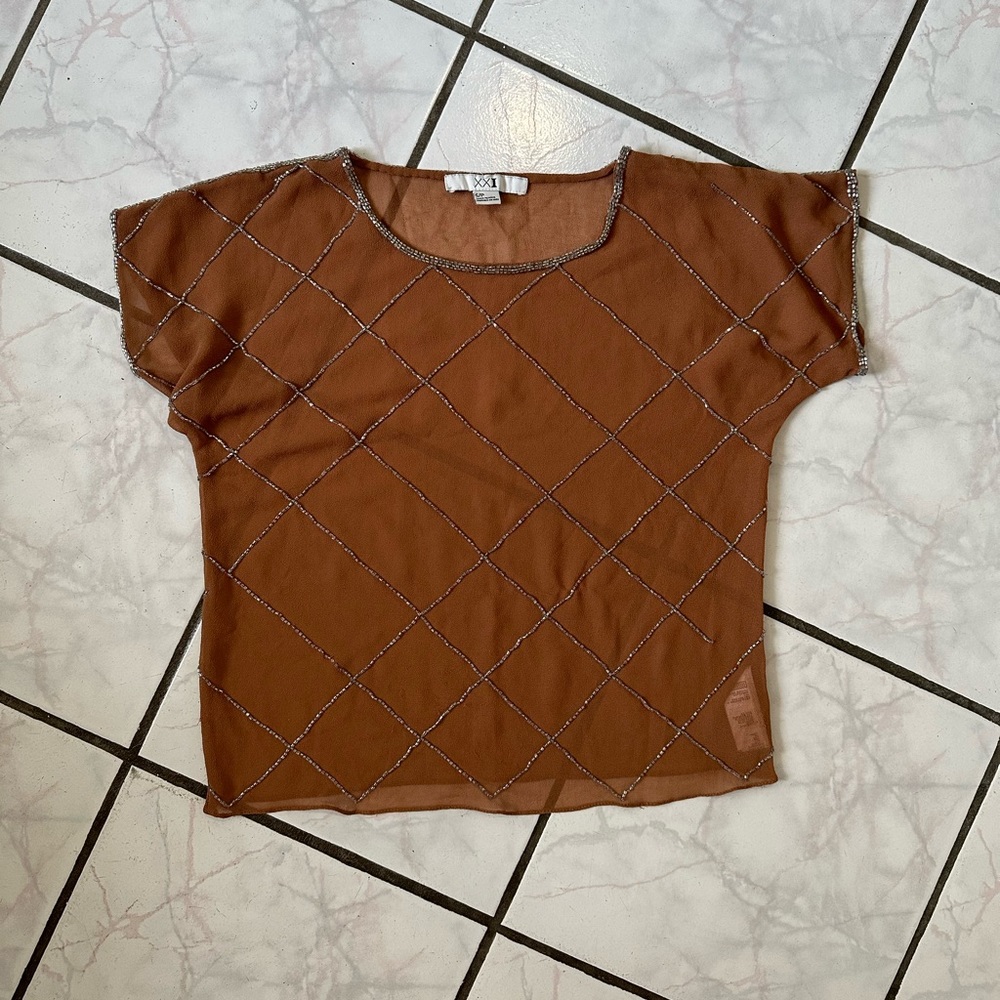 Forever21 sequin top